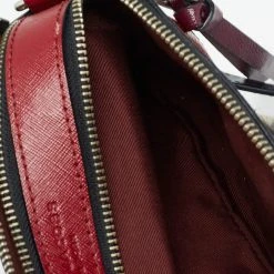 Marc Jacobs Dark/Purple Saffiano Leather Snapshot Camera Crossbody Bag For Women -Cheap Marc Jacobs Store luxury women marc jacobs used handbags p631692 002