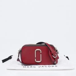 Marc Jacobs Dark/Purple Saffiano Leather Snapshot Camera Crossbody Bag For Women -Cheap Marc Jacobs Store luxury women marc jacobs used handbags p631692 008