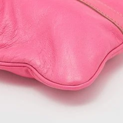 Marc Jacobs Pink Leather Top Zip Clutch For Women -Cheap Marc Jacobs Store luxury women marc jacobs used handbags p641748 003