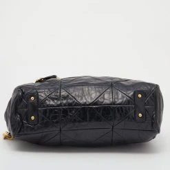 Marc Jacobs Black Quilted Leather Stam Satchel For Women 16 Marc Jacobs Black Quilted Leather Stam Satchel For Women -Cheap Marc Jacobs Store luxury women marc jacobs used handbags p641757 012