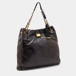 Marc Jacobs Black Python Embossed Leather Hobo For Women 13 Marc Jacobs Black Python Embossed Leather Hobo For Women -Cheap Marc Jacobs Store luxury women marc jacobs used handbags p649471 011
