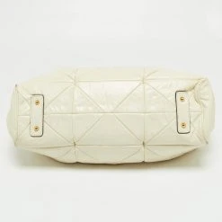 Marc Jacobs Off-White Leather Stam Satchel For Women 23 Marc Jacobs Off-White Leather Stam Satchel For Women -Cheap Marc Jacobs Store luxury women marc jacobs used handbags p658794 008
