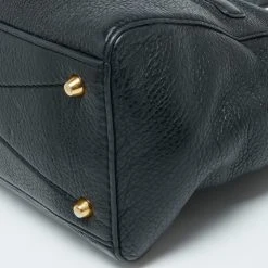 Marc Jacobs Black Leather Recruit East West Tote For Women -Cheap Marc Jacobs Store luxury women marc jacobs used handbags p663749 007