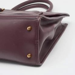 Marc Jacobs Burgundy Leather Madison North South Tote For Women -Cheap Marc Jacobs Store luxury women marc jacobs used handbags p668807 009