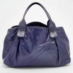 Marc Jacobs Purple Leather Eyelet Tote For Women -Cheap Marc Jacobs Store luxury women marc jacobs used handbags p669655 005