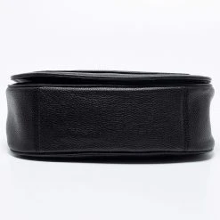 Marc Jacobs Black Leather Mini Empire City Shoulder Bag For Women -Cheap Marc Jacobs Store luxury women marc jacobs used handbags p674228 003