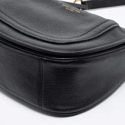 Marc Jacobs Black Leather Mini Empire City Shoulder Bag For Women -Cheap Marc Jacobs Store luxury women marc jacobs used handbags p674228 005