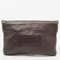 Marc Jacobs Dark Grey Leather Daydream Eugenie Honeydew Clutch For Women -Cheap Marc Jacobs Store luxury women marc jacobs used handbags p676581 009