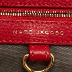 Marc Jacobs Red Snake Skin Embossed Leather Stam Satchel For Women -Cheap Marc Jacobs Store luxury women marc jacobs used handbags p685130 005