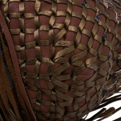 Marc Jacobs Brown Woven Leather Boho Hobo For Women -Cheap Marc Jacobs Store luxury women marc jacobs used handbags p7894 007