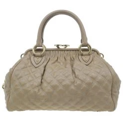 Marc Jacobs Beige Quilted Leather Stam Bag For Women 19 Marc Jacobs Beige Quilted Leather Stam Bag For Women -Cheap Marc Jacobs Store luxury women marc jacobs used handbags p8036 0004