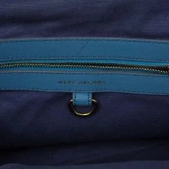 Marc Jacobs Blue Quilted Leather Robert Leslie Stam Satchel For Women -Cheap Marc Jacobs Store luxury women marc jacobs used handbags p82967 007