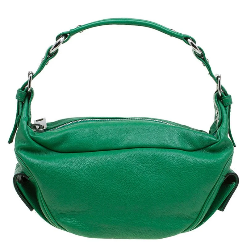 Marc Jacobs Green Leather Small Katie Shoulder Bag For Women 3 Marc Jacobs Green Leather Small Katie Shoulder Bag For Women - Image 3