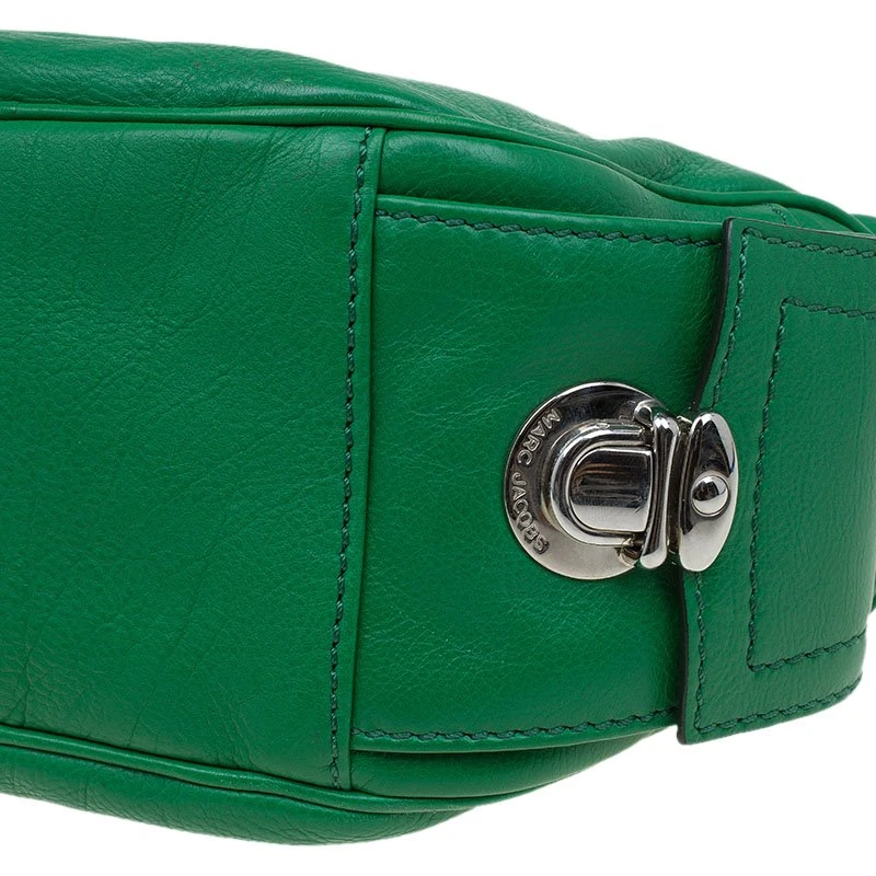 Marc Jacobs Green Leather Small Katie Shoulder Bag For Women 9 Marc Jacobs Green Leather Small Katie Shoulder Bag For Women - Image 9