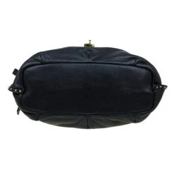 Marc Jacobs Black Leather Kate Lock Hobo For Women -Cheap Marc Jacobs Store luxury women marc jacobs used handbags p86475 006