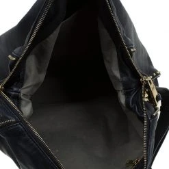 Marc Jacobs Black Leather Kate Lock Hobo For Women -Cheap Marc Jacobs Store luxury women marc jacobs used handbags p86475 007