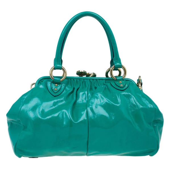 Marc Jacobs Turquoise Patent Stam For Women 4 Marc Jacobs Turquoise Patent Stam For Women - Image 4
