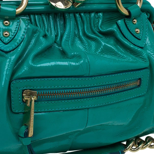 Marc Jacobs Turquoise Patent Stam For Women 8 Marc Jacobs Turquoise Patent Stam For Women - Image 8