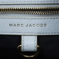 Marc Jacobs White Leather Large Rio Stardust Studded Satchel For Women -Cheap Marc Jacobs Store luxury women marc jacobs used handbags p9369 016
