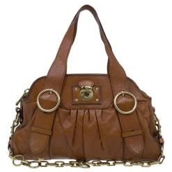 Marc Jacobs Brown Leather Shoulder Bag For Women