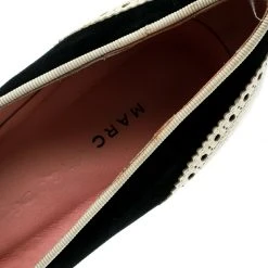 Marc Jacobs Black/White Leather Brogue Bow Detail Pumps Size 39 For Women -Cheap Marc Jacobs Store luxury women marc jacobs used shoes p179575 002