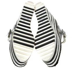 Marc Jacobs Metallic Silver Crystal Embellished Leather Suzi Mary Jane Espadrille Platforms Size 38 For Women -Cheap Marc Jacobs Store luxury women marc jacobs used shoes p225458 002