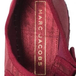 Marc Jacobs Metallic Red Leather Crystal Embellished Suzi Mary Jane Platform Sneakers Size 37 For Women -Cheap Marc Jacobs Store luxury women marc jacobs used shoes p276568 002