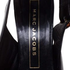 Marc Jacobs Black Leather Crisscross Slingback Platform Sandals Size 36.5 For Women 14 Marc Jacobs Black Leather Crisscross Slingback Platform Sandals Size 36.5 For Women -Cheap Marc Jacobs Store luxury women marc jacobs used shoes p281045 005