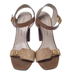 Marc Jacobs Brown Pony Hair And Leather Ankle Strap Sandals Size 39.5 For Women 10 Marc Jacobs Brown Pony Hair And Leather Ankle Strap Sandals Size 39.5 For Women -Cheap Marc Jacobs Store luxury women marc jacobs used shoes p307866 002