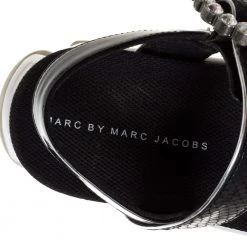 Marc By Marc Jacobs Black Python Embossed Leather Ninj Crystal Embellished Ankle Strap Sandals Size 38 For Women 14 Marc By Marc Jacobs Black Python Embossed Leather Ninj Crystal Embellished Ankle Strap Sandals Size 38 For Women -Cheap Marc Jacobs Store luxury women marc jacobs used shoes p328793 005