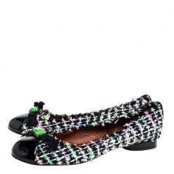 Marc Jacobs Multicolor Tweed And Patent Leather Crystal Embellished Ballet Flats Size 41 For Women 11 Marc Jacobs Multicolor Tweed And Patent Leather Crystal Embellished Ballet Flats Size 41 For Women -Cheap Marc Jacobs Store luxury women marc jacobs used shoes p336838 007