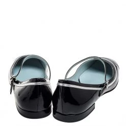 Marc Jacobs Black Patent Leather Mary Jane Ballet Flats Size 40 For Women -Cheap Marc Jacobs Store luxury women marc jacobs used shoes p355668 004