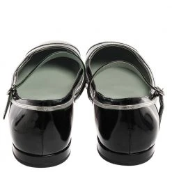 Marc Jacobs Black Patent Leather Poppy Mary Jane Ballet Flat Size 39.5 For Women -Cheap Marc Jacobs Store luxury women marc jacobs used shoes p355673 006