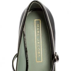 Marc Jacobs Black/ Silver Patent Leather Poppy Mary Jane Ballerina Flat Size 40 For Women 14 Marc Jacobs Black/ Silver Patent Leather Poppy Mary Jane Ballerina Flat Size 40 For Women -Cheap Marc Jacobs Store luxury women marc jacobs used shoes p359884 003