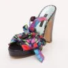 Marc Jacobs Multicolor Printed Sandals Size 38 For Women