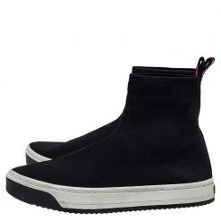 Marc Jacobs Black Knit Fabric Dart Sock Sneakers Size 41 For Women -Cheap Marc Jacobs Store luxury women marc jacobs used shoes p398756 009