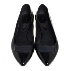 Marc Jacobs Black Leather Block Loafers Size 41.5 For Women -Cheap Marc Jacobs Store luxury women marc jacobs used shoes p446082 003