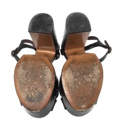 Marc Jacobs Black Python Embossed Leather Ankle Strap Sandals Size 36 For Women 14 Marc Jacobs Black Python Embossed Leather Ankle Strap Sandals Size 36 For Women -Cheap Marc Jacobs Store luxury women marc jacobs used shoes p595711 002