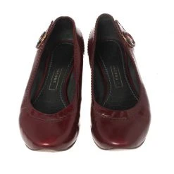 Marc Jacobs Burgundy Patent Ballet Flats Size 37 For Women -Cheap Marc Jacobs Store luxury women marc jacobs used shoes p600326 1645850191 006