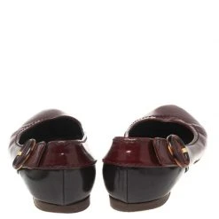 Marc Jacobs Burgundy Patent Ballet Flats Size 37 For Women -Cheap Marc Jacobs Store luxury women marc jacobs used shoes p600326 1645850194 007