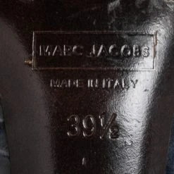 Marc Jacobs Navy Blue Python Leather Bow Pumps Size 39.5 For Women -Cheap Marc Jacobs Store luxury women marc jacobs used shoes p617514 008