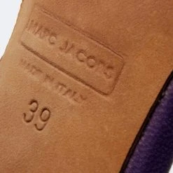 Marc Jacobs Purple Croc Embossed Leather Slingback Sandals Size 39 For Women -Cheap Marc Jacobs Store luxury women marc jacobs used shoes p653096 001