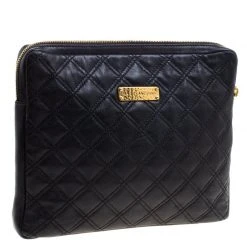 Marc Jacobs Black Quilted Leather Clutch For Women 13 Marc Jacobs Black Quilted Leather Clutch For Women -Cheap Marc Jacobs Store luxury women marc jacobs used travel p102067 003