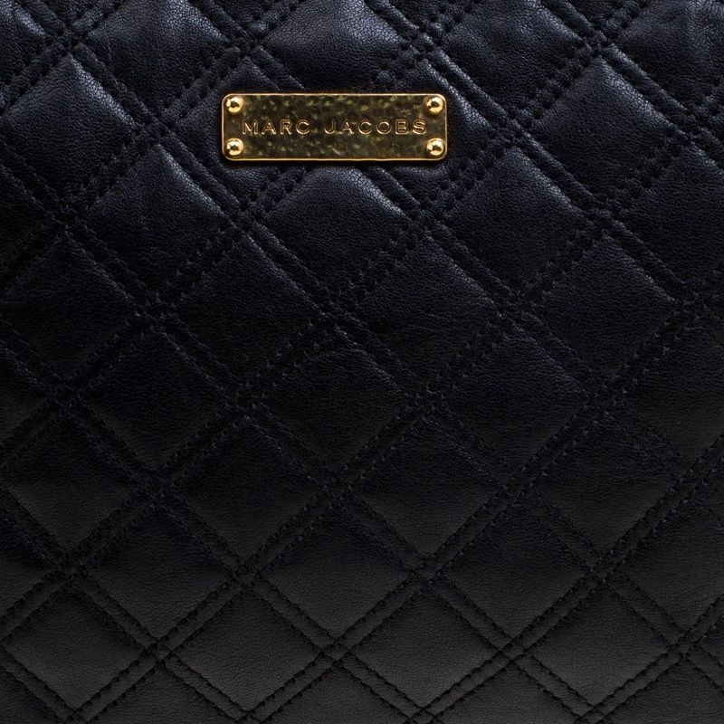 Marc Jacobs Black Quilted Leather Clutch For Women 5 Marc Jacobs Black Quilted Leather Clutch For Women - Image 5