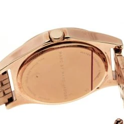 Marc By Marc Jacobs The Slim Brown Dial Rose Gold Tone MBM3350 Women's Wristwatch 36 Mm For Women -Cheap Marc Jacobs Store luxury women marc jacobs used watches p131016 004