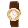 Marc By Marc Jacobs White Yellow Gold Plated MBM8520 Women's Wristwatch 33 Mm For Women