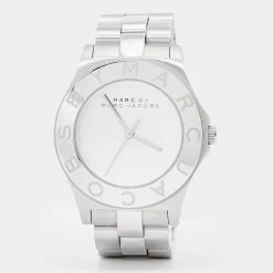 Marc By Marc Jacobs Silver Stainless Steel Blade MBM3125 Women's Wristwatch 36 Mm For Women